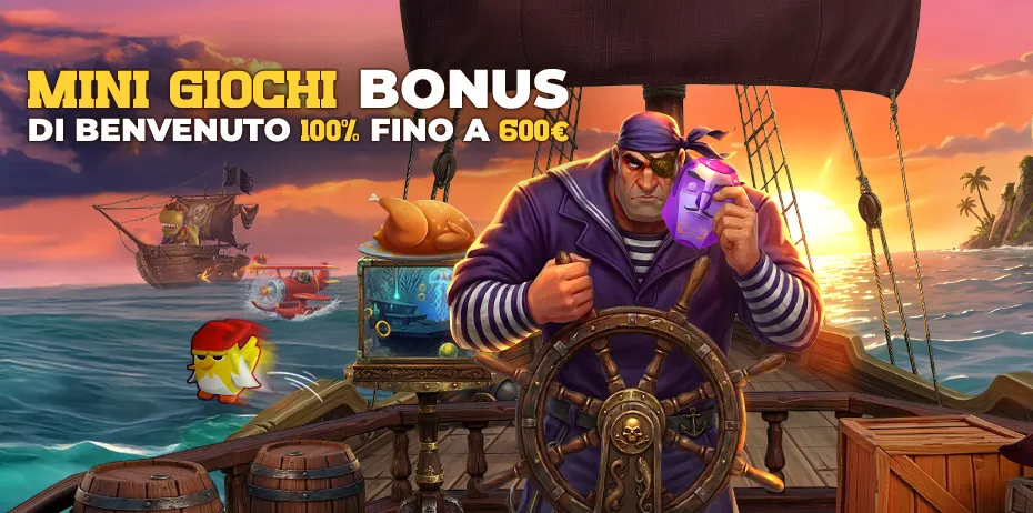 100% Minigiochi fino a 600 €