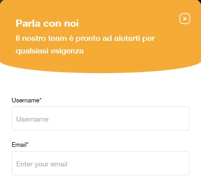 Live chat di supporto Donbet